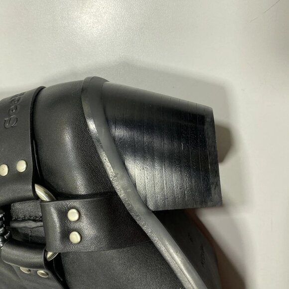 NEW SEE BY CHLOE Women's Western Boots – Black Leather, Size 9 - Picture 10 of 16